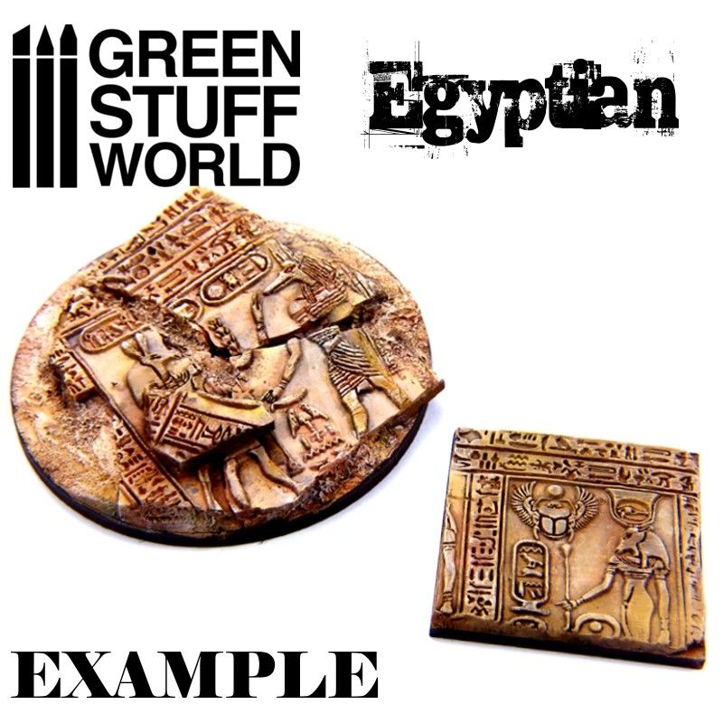 Green Stuff World Rolling Pin EGYPTIAN - Loaded Dice Barry Vale of Glamorgan CF64 3HD