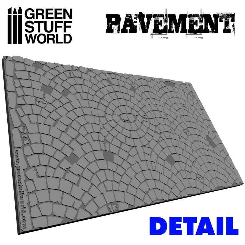 Green Stuff World Rolling Pin Pavement - Loaded Dice