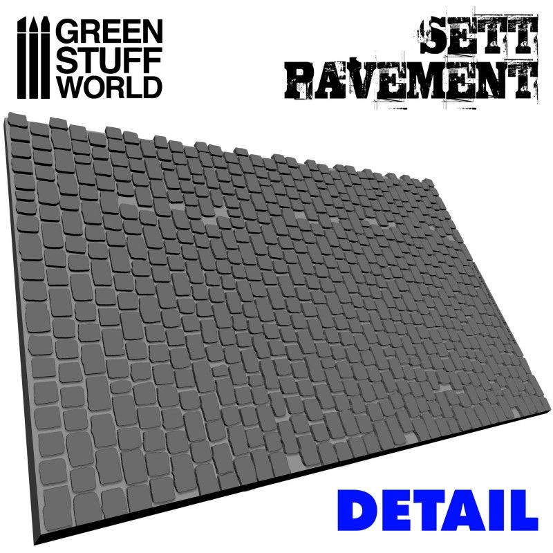 Green Stuff World Rolling Pin Sett Pavement - Loaded Dice