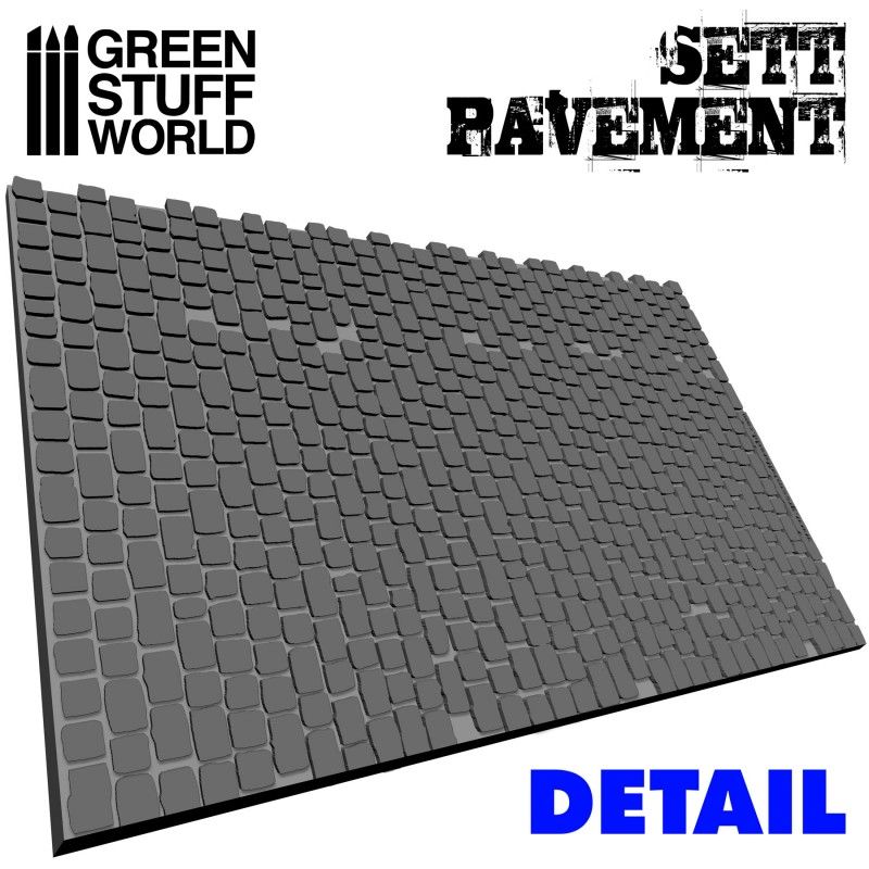Green Stuff World Rolling Pin Sett Pavement - Loaded Dice Barry Vale of Glamorgan CF64 3HD