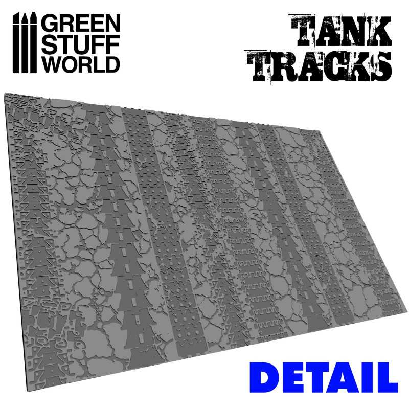 Green Stuff World Rolling Pin Tank Tracks - Loaded Dice