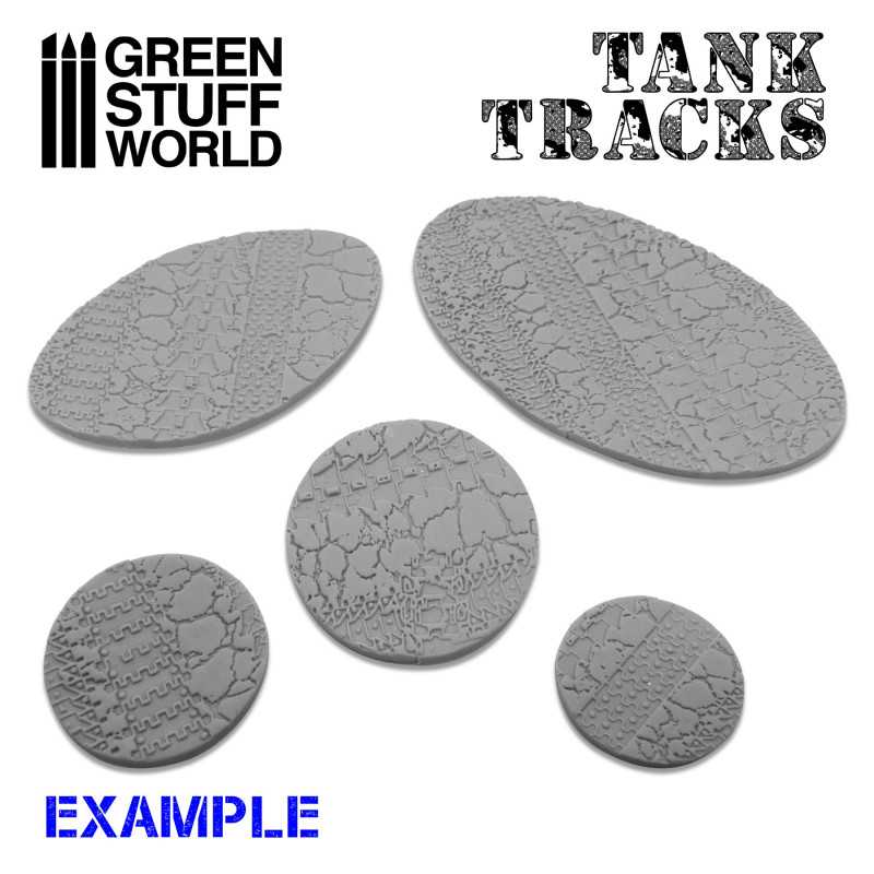 Green Stuff World Rolling Pin Tank Tracks - Loaded Dice Barry Vale of Glamorgan CF64 3HD