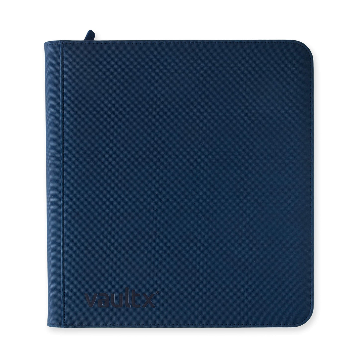 VaultX Exo-Tec Zip Binder - 12 Pocket - Blue - Loaded Dice