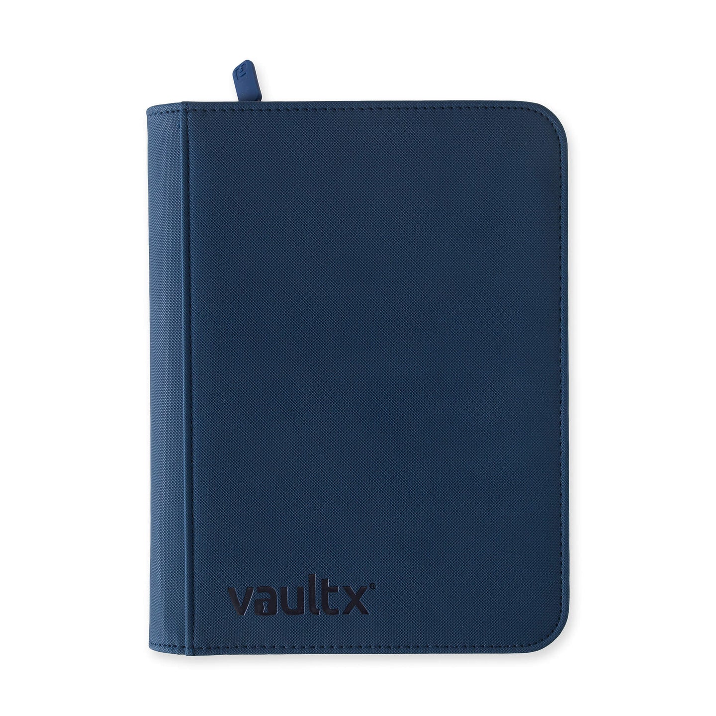 VaultX Exo-Tec Zip Binder - 4 Pocket - Blue