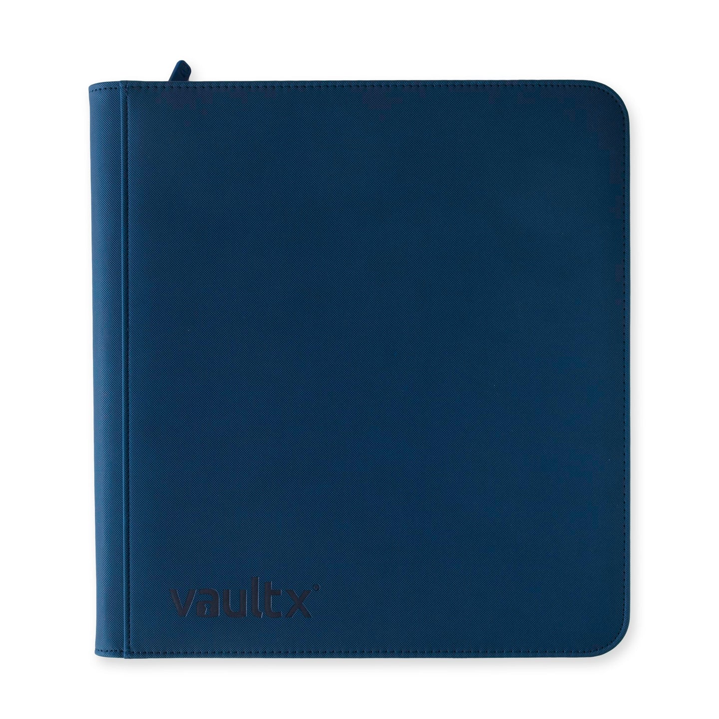 VaultX Exo-Tec Zip Binder - 12 Pocket XL - Blue - Loaded Dice