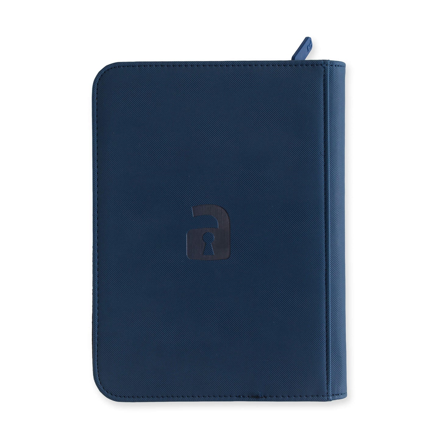 VaultX Exo-Tec Zip Binder - 4 Pocket - Blue