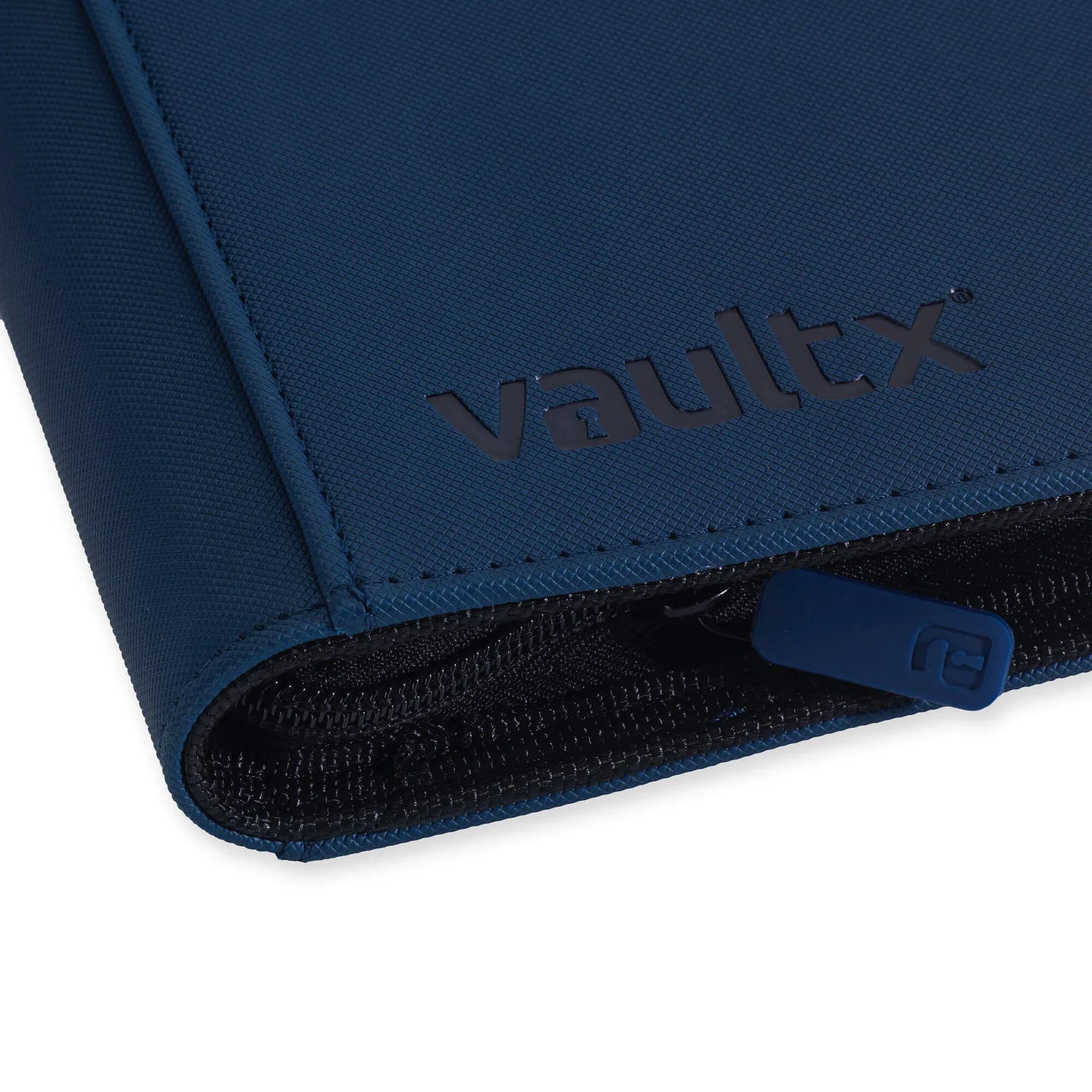 VaultX Exo-Tec Zip Binder - 4 Pocket - Blue