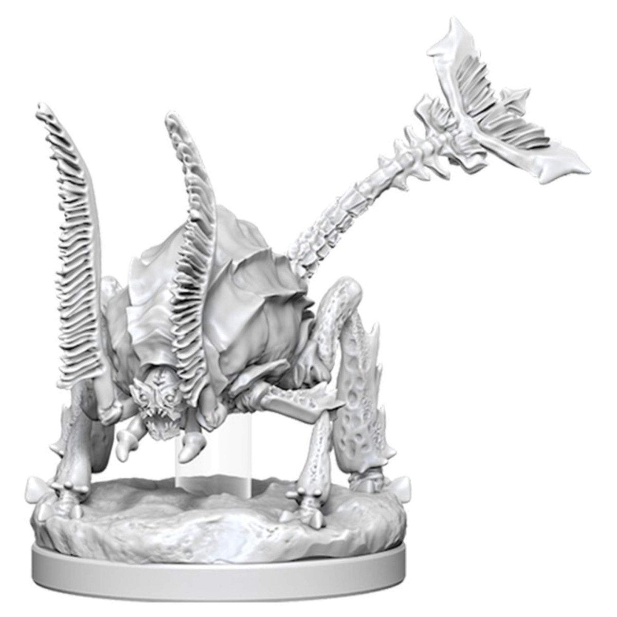 WizKids D&D Nolzur's Marvelous Miniatures Rust Monster, unpainted miniature on a scenic base