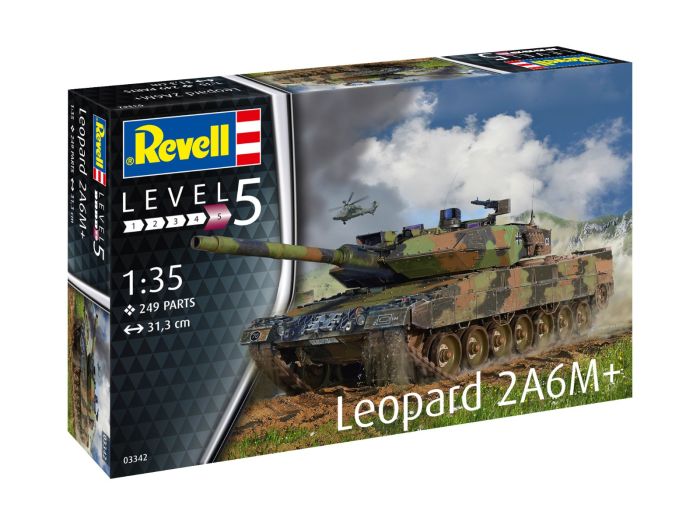 Revell Leopard 2 A6M+ - Loaded Dice Barry Vale of Glamorgan CF64 3HD