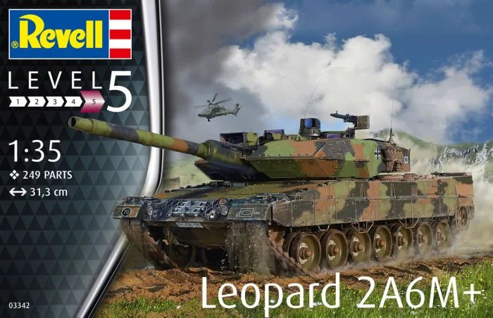 Revell Leopard 2 A6M+ - Loaded Dice Barry Vale of Glamorgan CF64 3HD