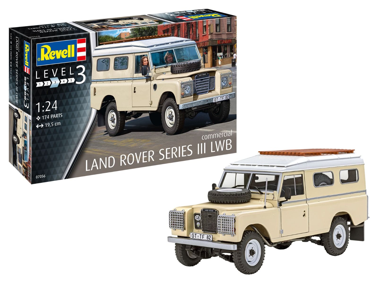 Revell Land Rover Series III LWB (Commercial) 1:24 - Loaded Dice
