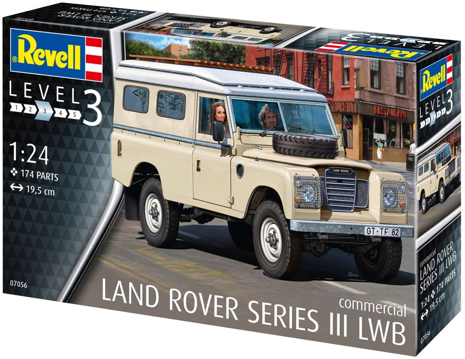Revell Land Rover Series III LWB (Commercial) 1:24 - Loaded Dice