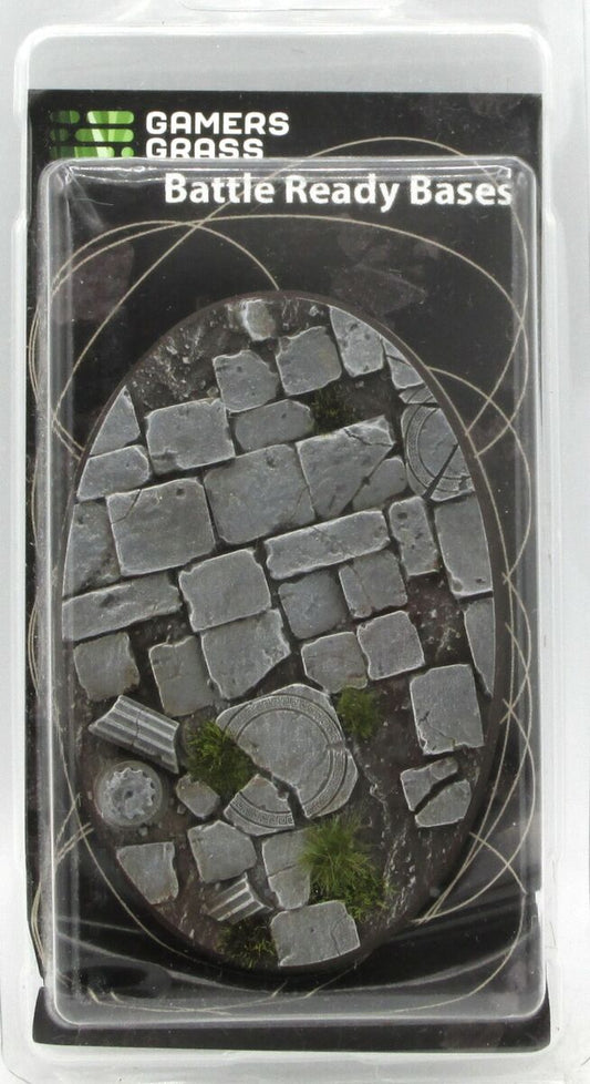 Gamers Grass Battle Ready Bases - Temple Oval 105mm (x1) - Loaded Dice