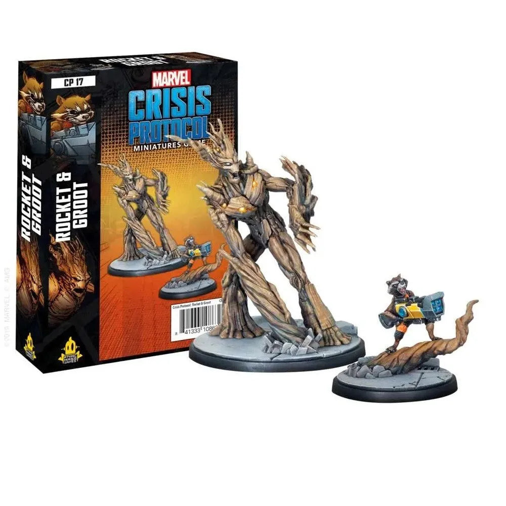 Marvel Crisis Protocol: Rocket and Groot - Loaded Dice Barry Vale of Glamorgan CF64 3HD