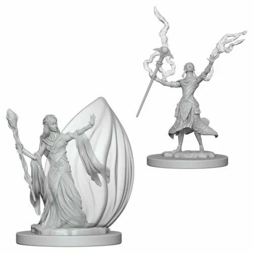 Elf Female Wizard: D&D Nolzur's Marvelous Unpainted Miniatures (W3) 100D&D - Loaded Dice