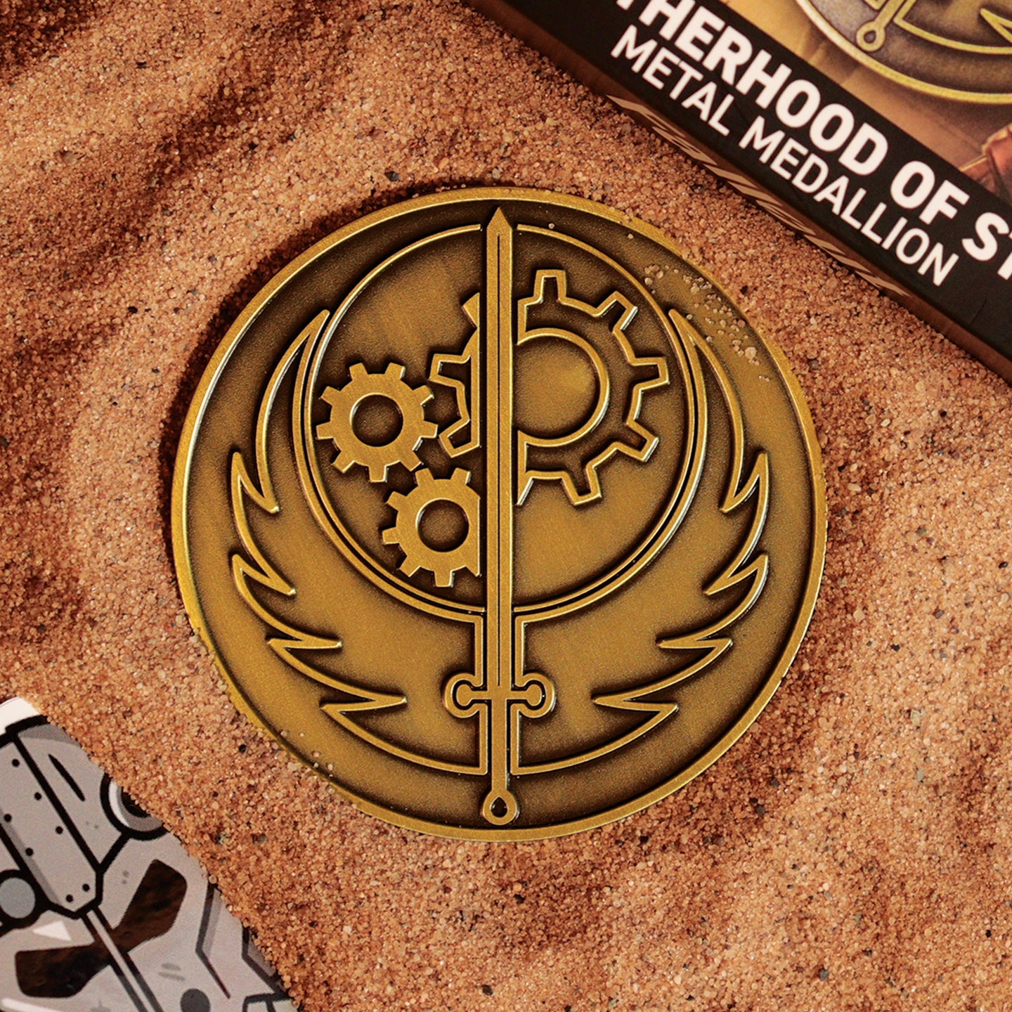 Fallout - Brotherhood of Steel Medallion - Loaded Dice