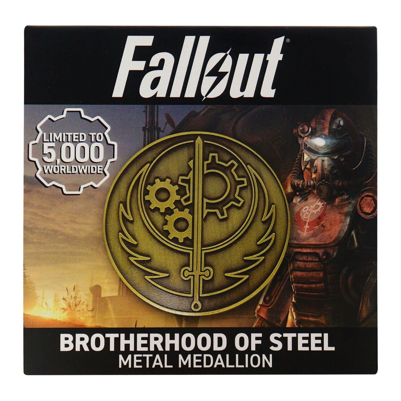 [PRE-ORDER] Fallout - Brotherhood of Steel Medallion - Loaded Dice