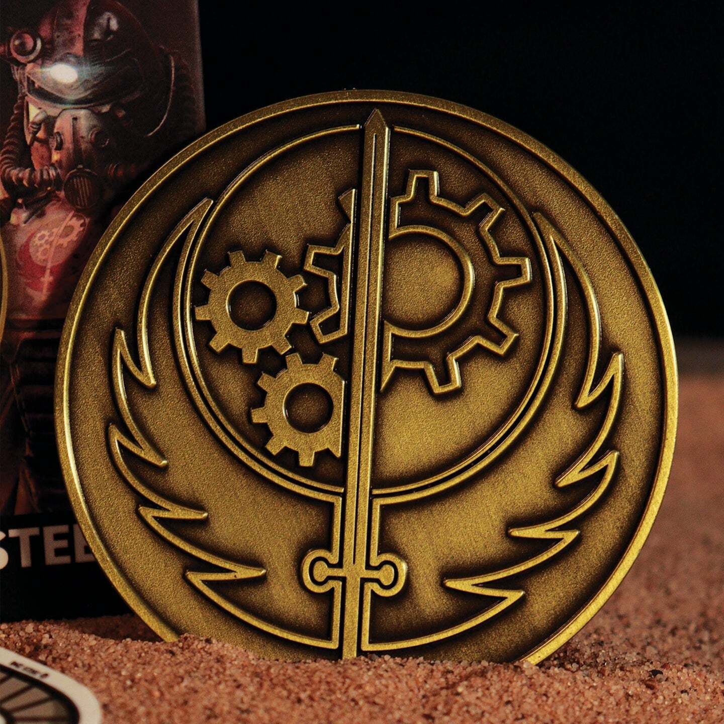 Fallout - Brotherhood of Steel Medallion - Loaded Dice
