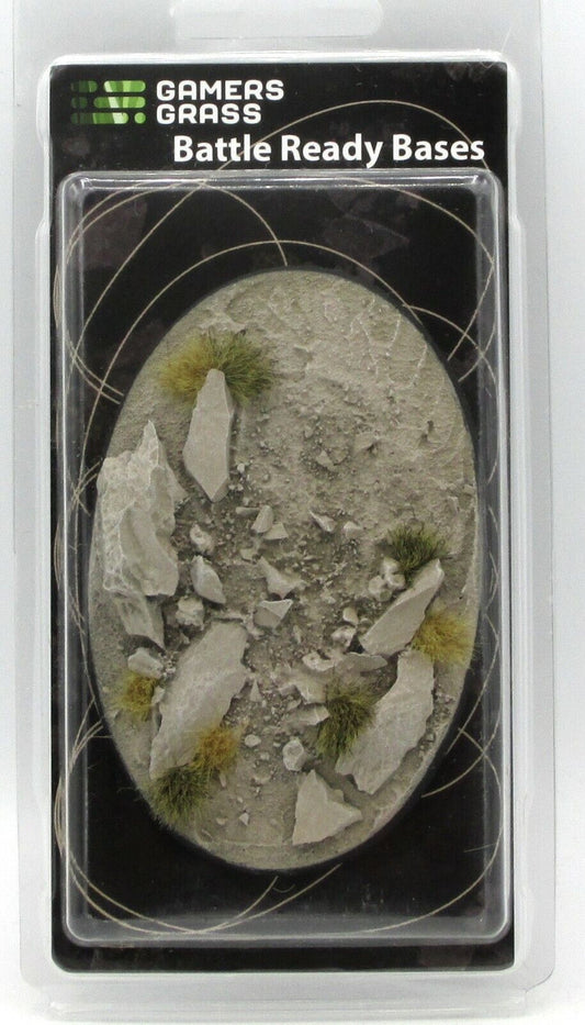 Gamers Grass Battle Ready Bases Arid Steppe Oval 105mm (x1) - Loaded Dice