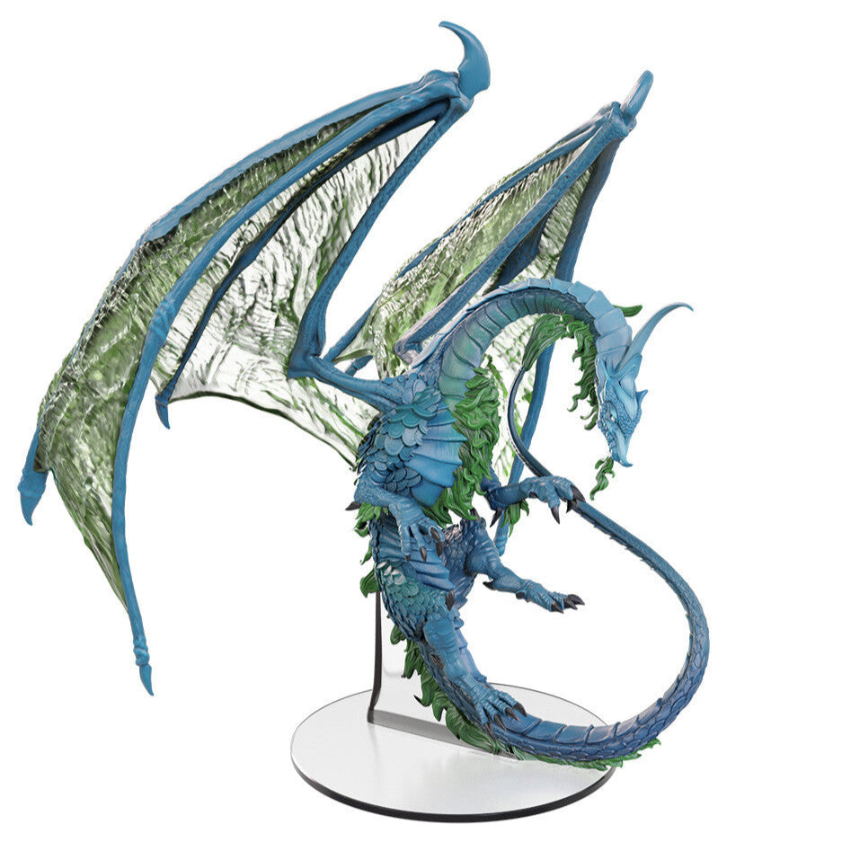 Adult Moonstone Dragon: D&D Icons of the Realms - Loaded Dice