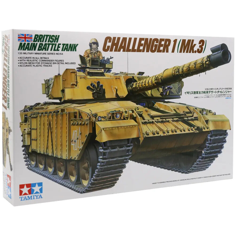 Tamiya 1:35 British Challenger 1 Mk.3 - 35154 - Loaded Dice