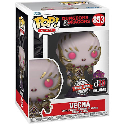 Dungeons & Dragons Funko POP & Die - Vecna 9cm (853) - Loaded Dice