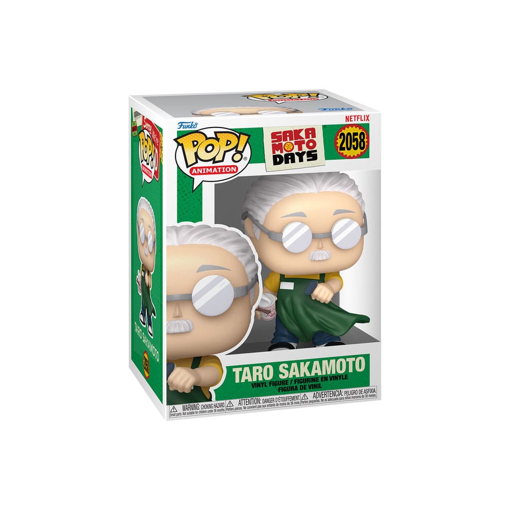 Sakamoto Days POP! Animation Vinyl Figures Taro 9 cm – Sealed Case of 6 (with Chase chance)