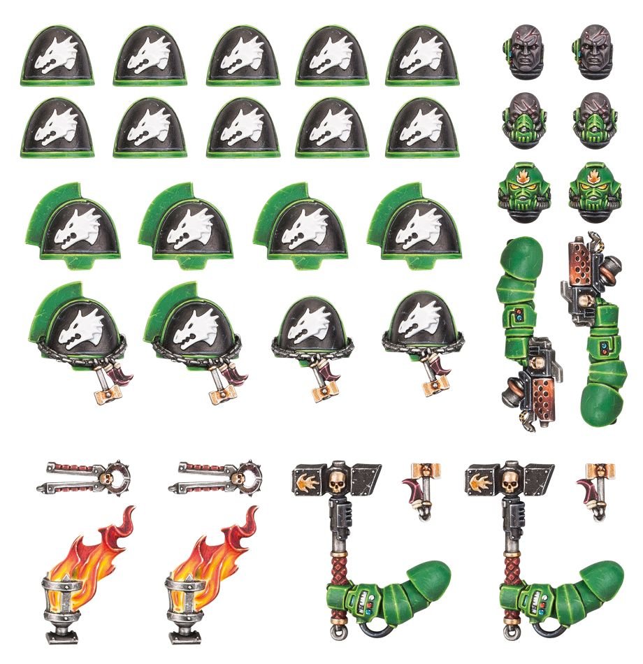Salamanders Primaris Upgrades & Transfers - Loaded Dice