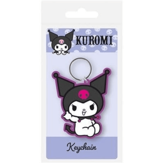 Sanrio PVC Keychain Kuromi Rocking - Loaded Dice