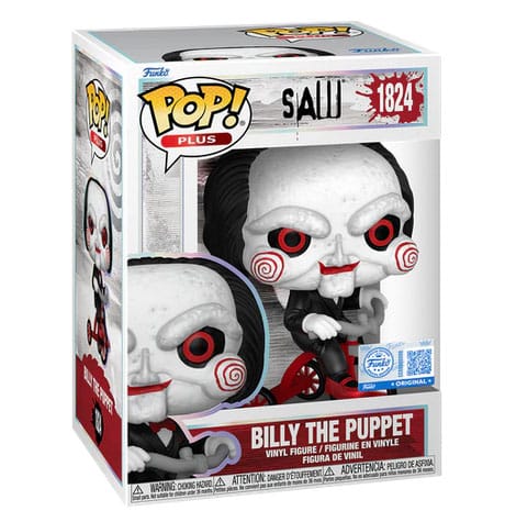Saw Funko POP! Billy on Tricycle Exclusive Edition 9cm - Loaded Dice