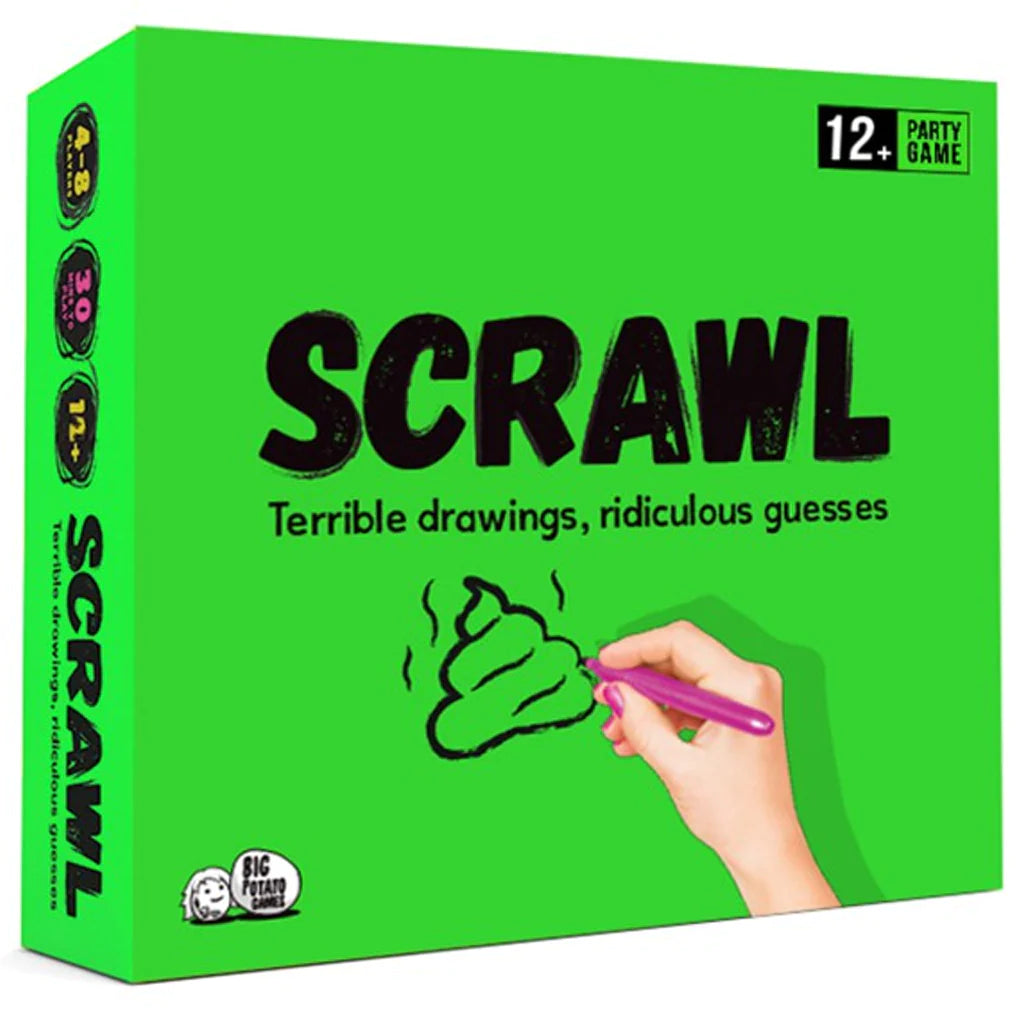 Scrawl Board Game - Loaded Dice Barry Vale of Glamorgan CF64 3HD