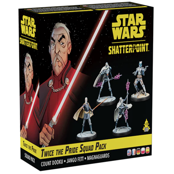 Star Was Shatterpoint: Twice The Pride (Count Dooku Squad Pack) - Loaded Dice Barry Vale of Glamorgan CF64 3HD