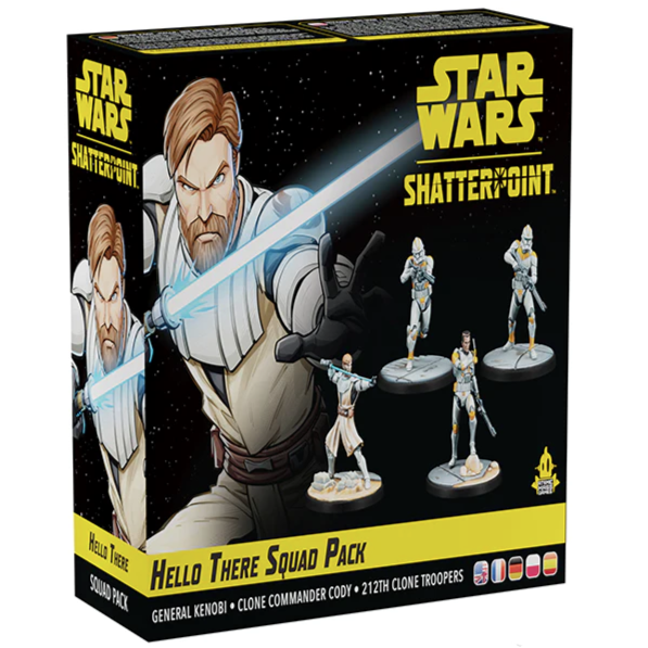 Star Wars Shatterpoint: Hello There (General Kenobi Squad Pack) - Loaded Dice Barry Vale of Glamorgan CF64 3HD