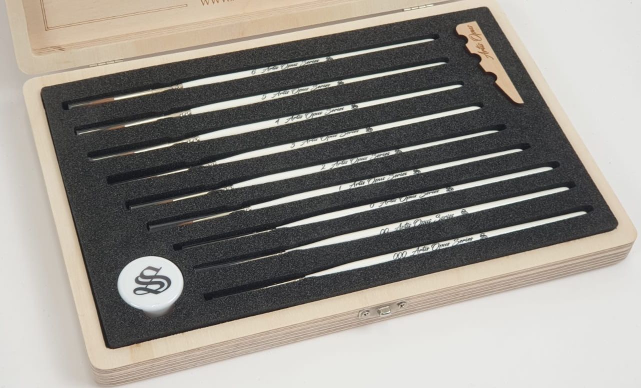 Artis Opus - Series S Complete 9-Brush Set - Loaded Dice