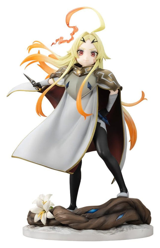 Kotobukiya Sentenced to be a Hero Teoritta 1/7 figure with flowing blonde hair and dagger
