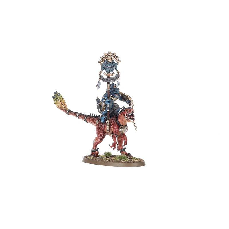 Seraphon: Aggradon Lancers painted miniature - Loaded Dice
