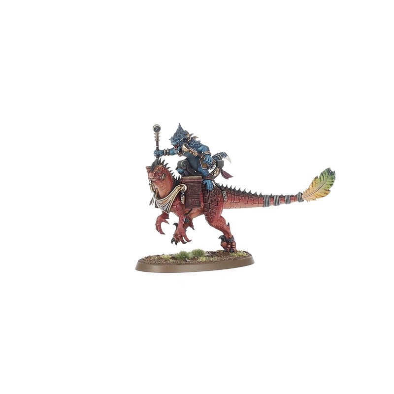 Seraphon: Aggradon Lancers painted miniature - Loaded Dice