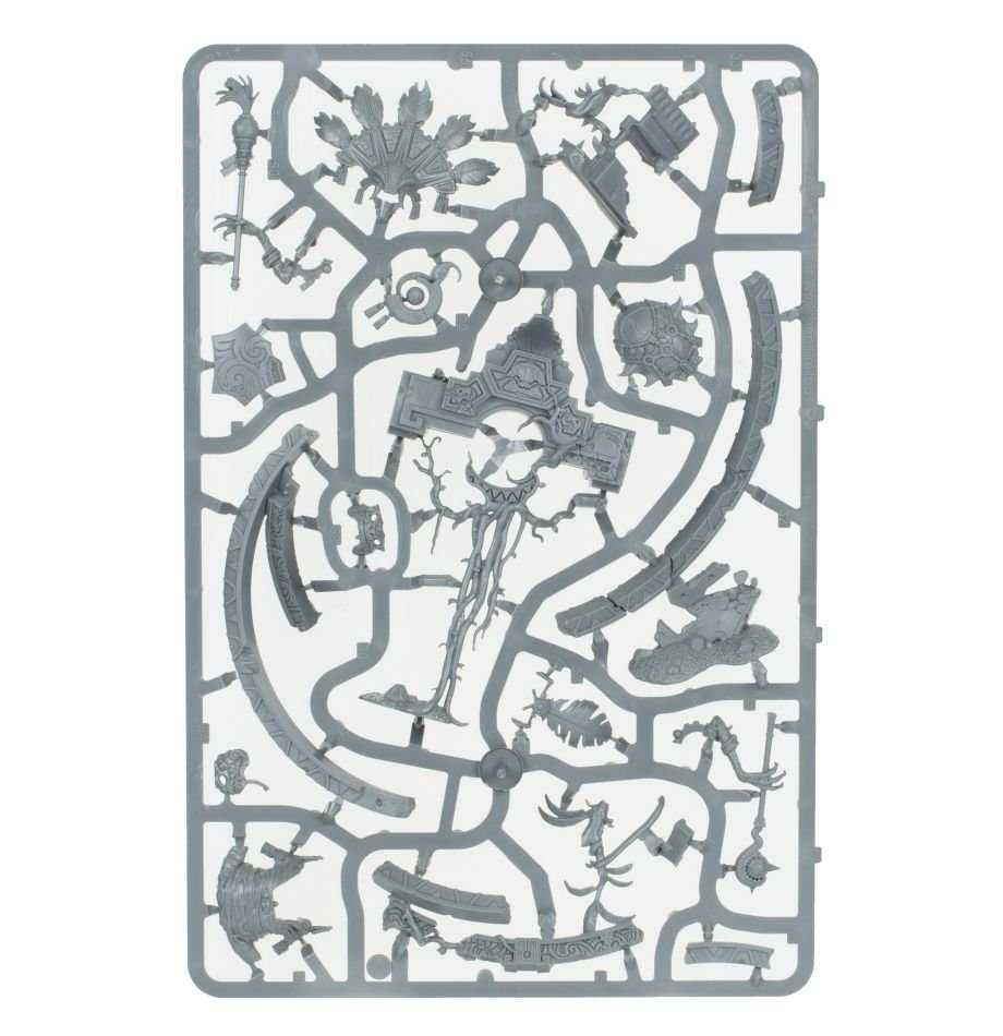 Seraphon: Lord Kroak sprue contents - Loaded Dice