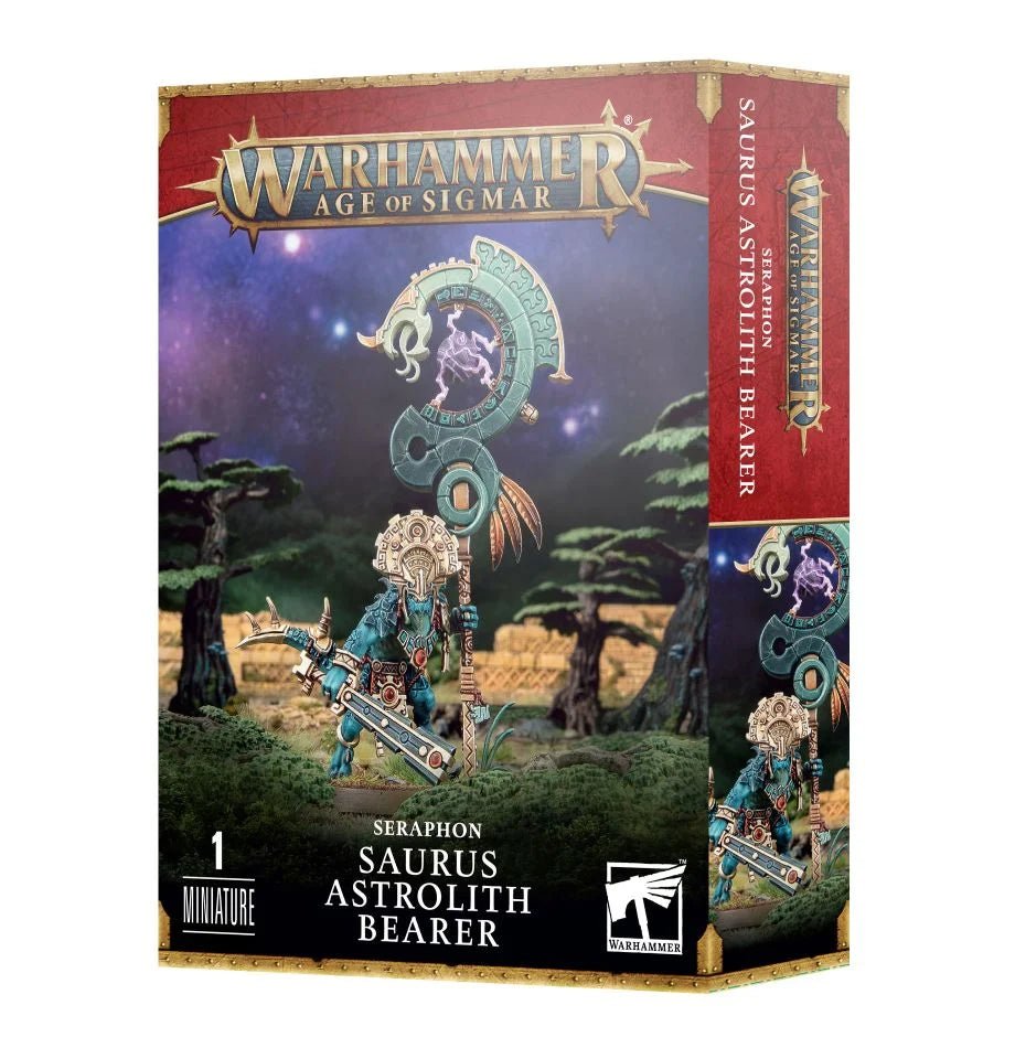 Games Workshop Age of Sigmar Seraphon Saurus Astrolith Bearer box