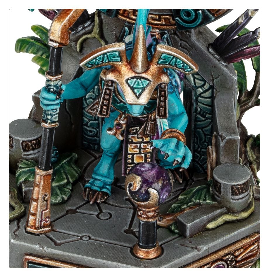 Seraphon: Skink Starseer - Loaded Dice