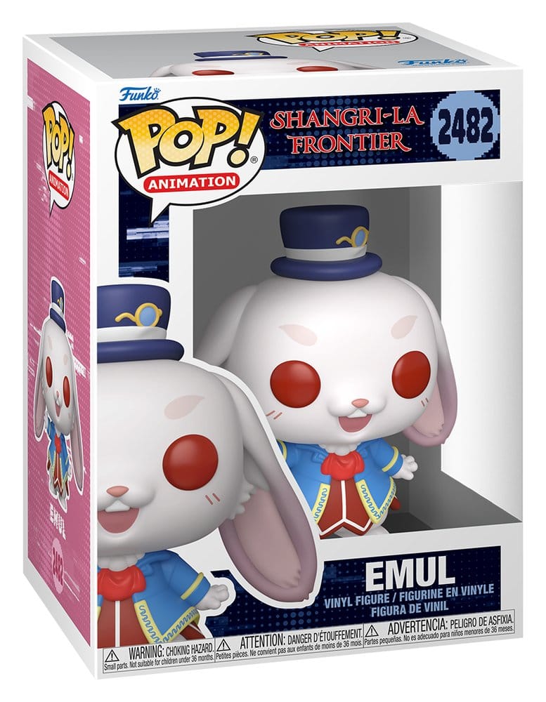 Emul Funko Pop! vinyl figure number 2482 in Shangri-La Frontier window box packaging
