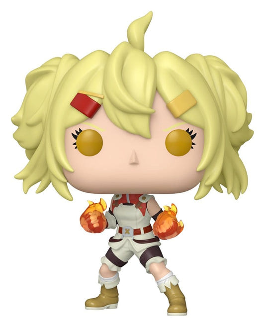 Funko Pop! Animation Oikatzo vinyl figure from Shangri-La Frontier with flaming fists, out of box