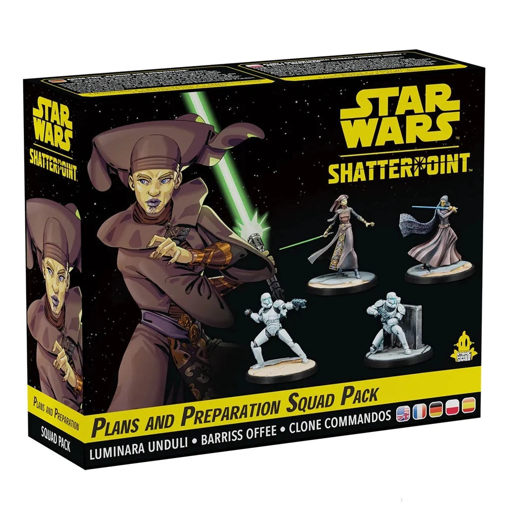 Star Wars Shatterpoint: Plans and Preparation (General Luminara Unduli Squad Pack) - Loaded Dice Barry Vale of Glamorgan CF64 3HD