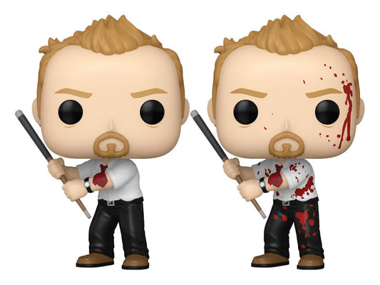 Shaun of the Dead POP! Animation Vinyl Figure Shaun (BD) 9 cm – Sealed Case of 6 (with Chase chance)