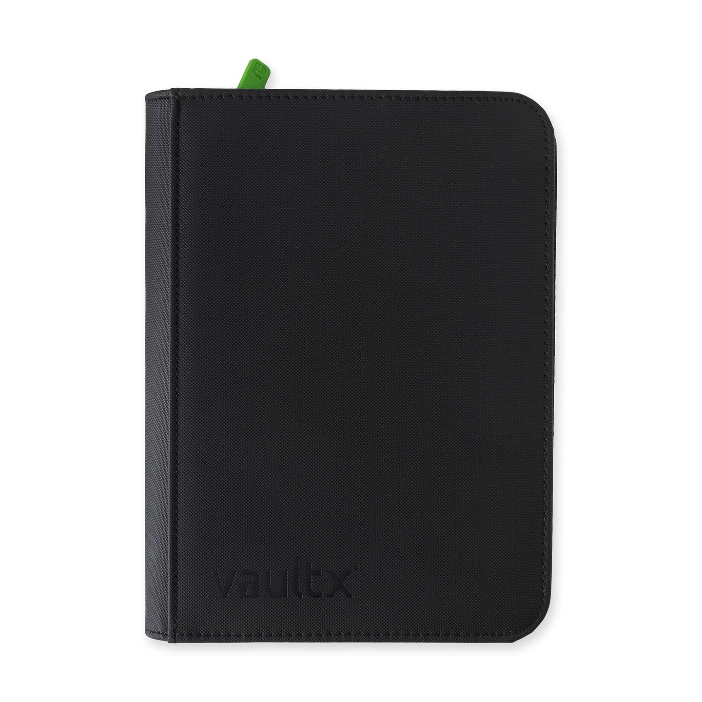 VaultX Exo-Tec Zip Binder - 4 Pocket - Black