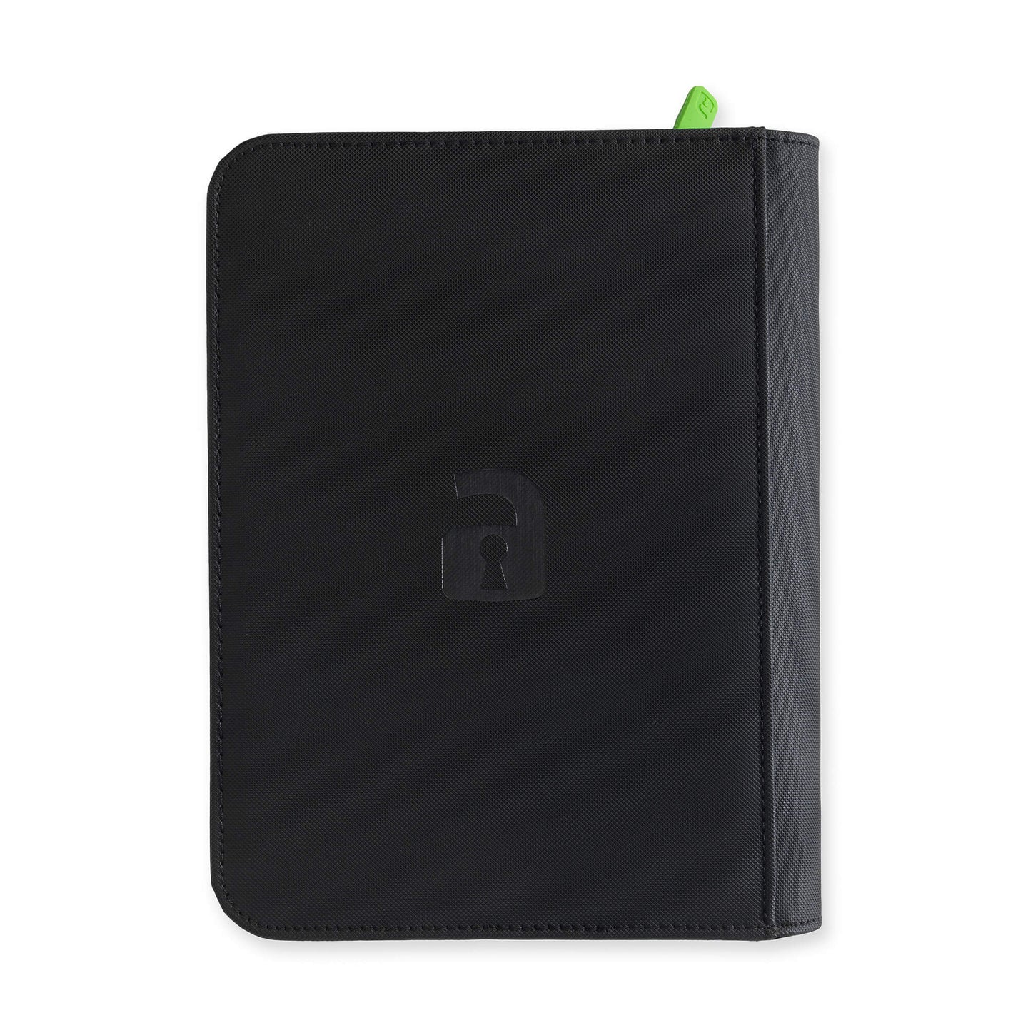VaultX Exo-Tec Zip Binder - 4 Pocket - Black