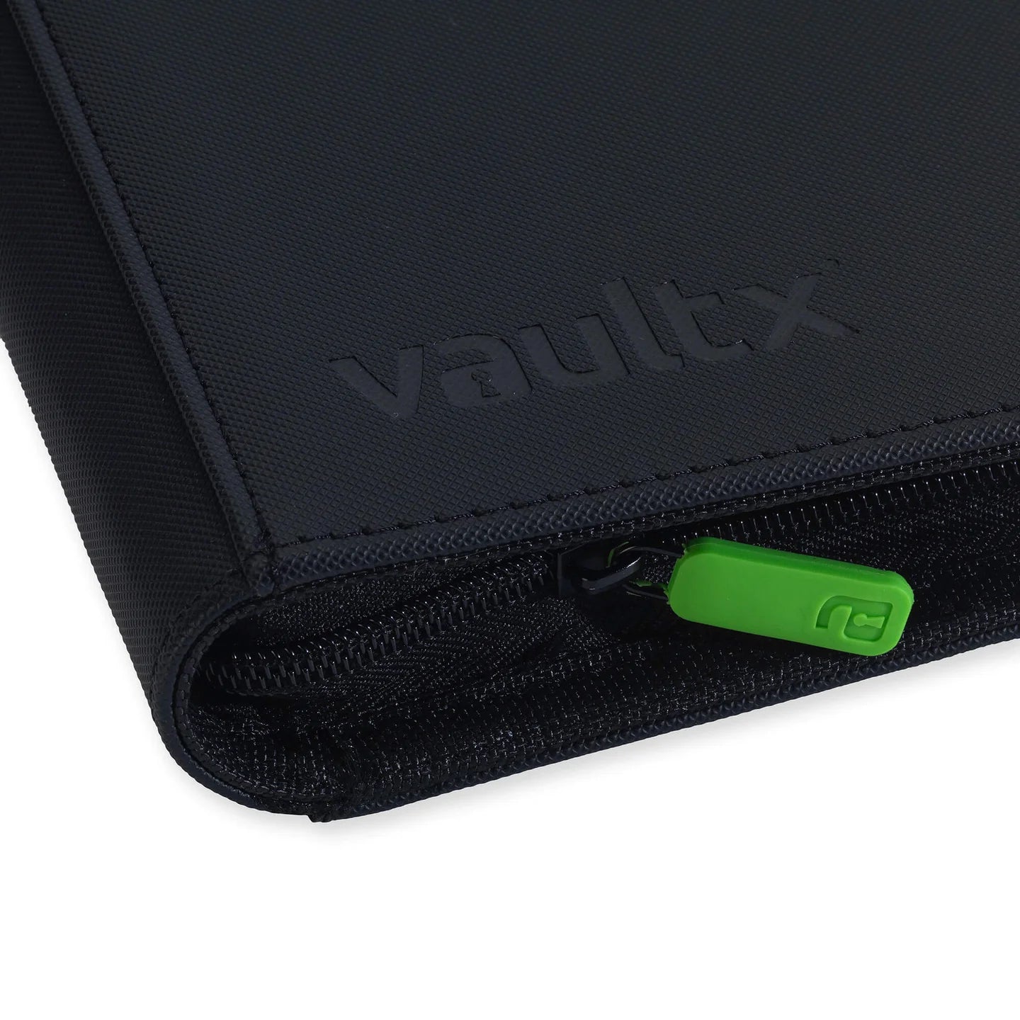 VaultX Exo-Tec Zip Binder - 4 Pocket - Black