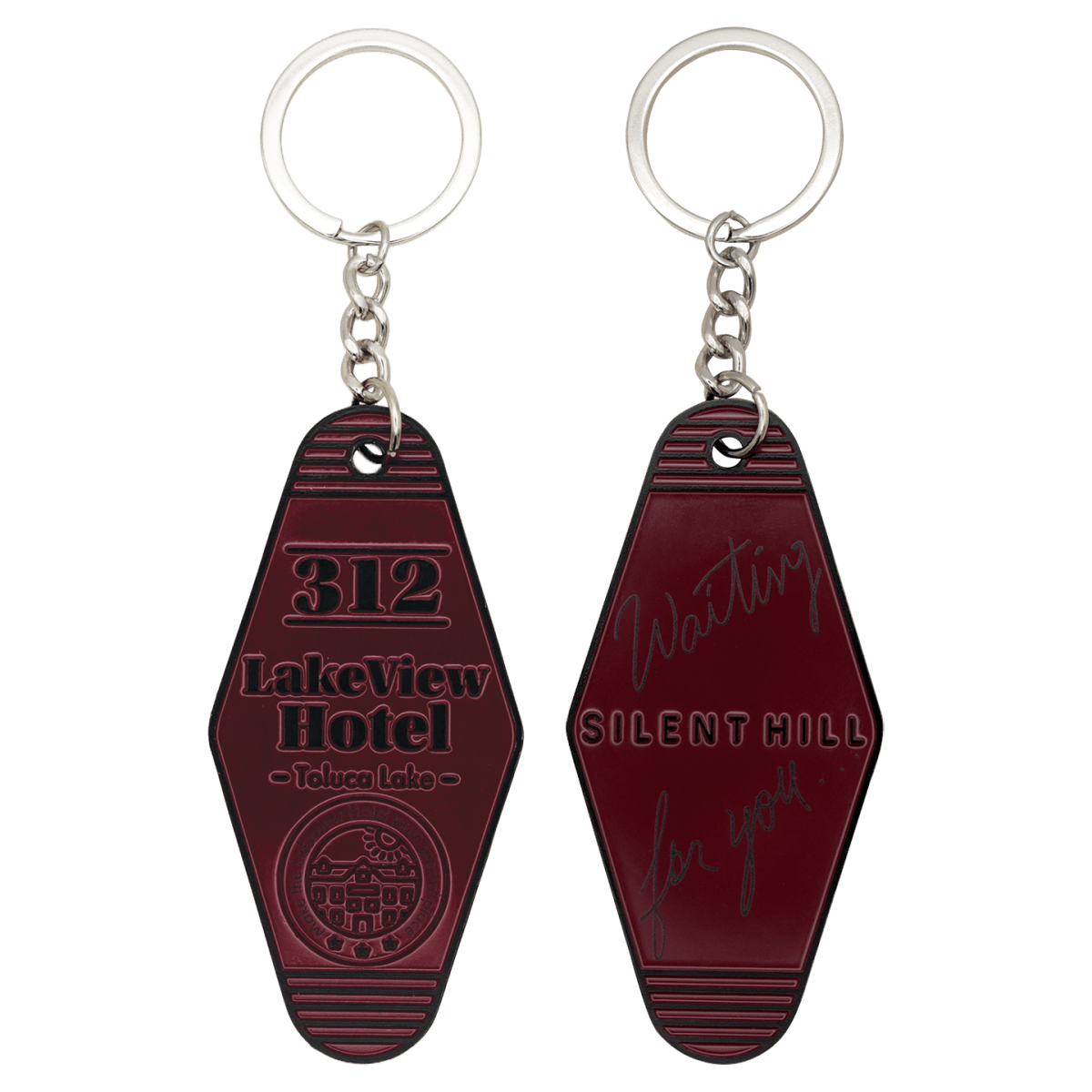 SILENT HILL 2 - Limited Edition Hotel Keychain - Red Edition - Loaded Dice