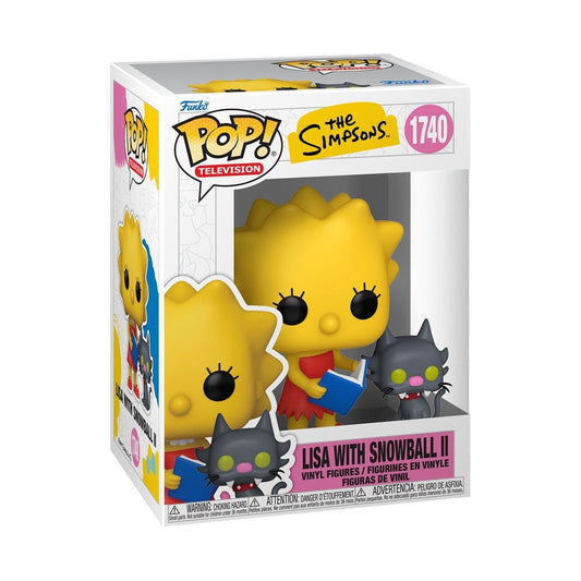 Simpsons Funko POP! Lisa & Snowball 9cm (1740) - Loaded Dice