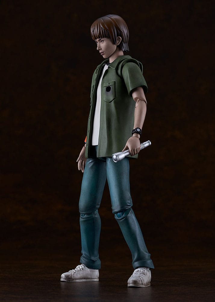 Kyoya Suda Plamatea kit side view holding a torch at his side